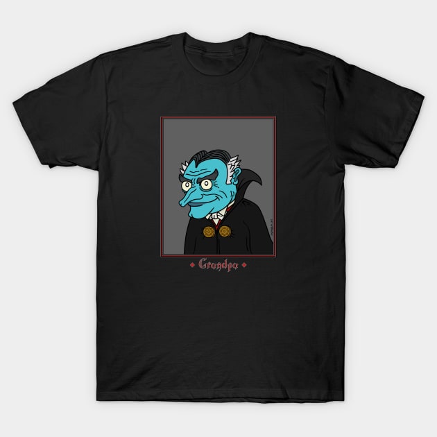Grandpa (The Munsters) T-Shirt by Gregg.M_Art
